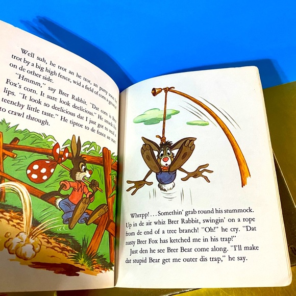 WALT DISNEY PRESENTS UNCLE REMUS A LITTLE GOLDEN BOOK HARDCOVER Copyright 1947 - Picture 8 of 14